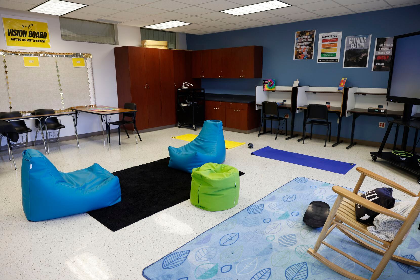 The reset center where students can talk about their emotions and conflicts they are facing,...