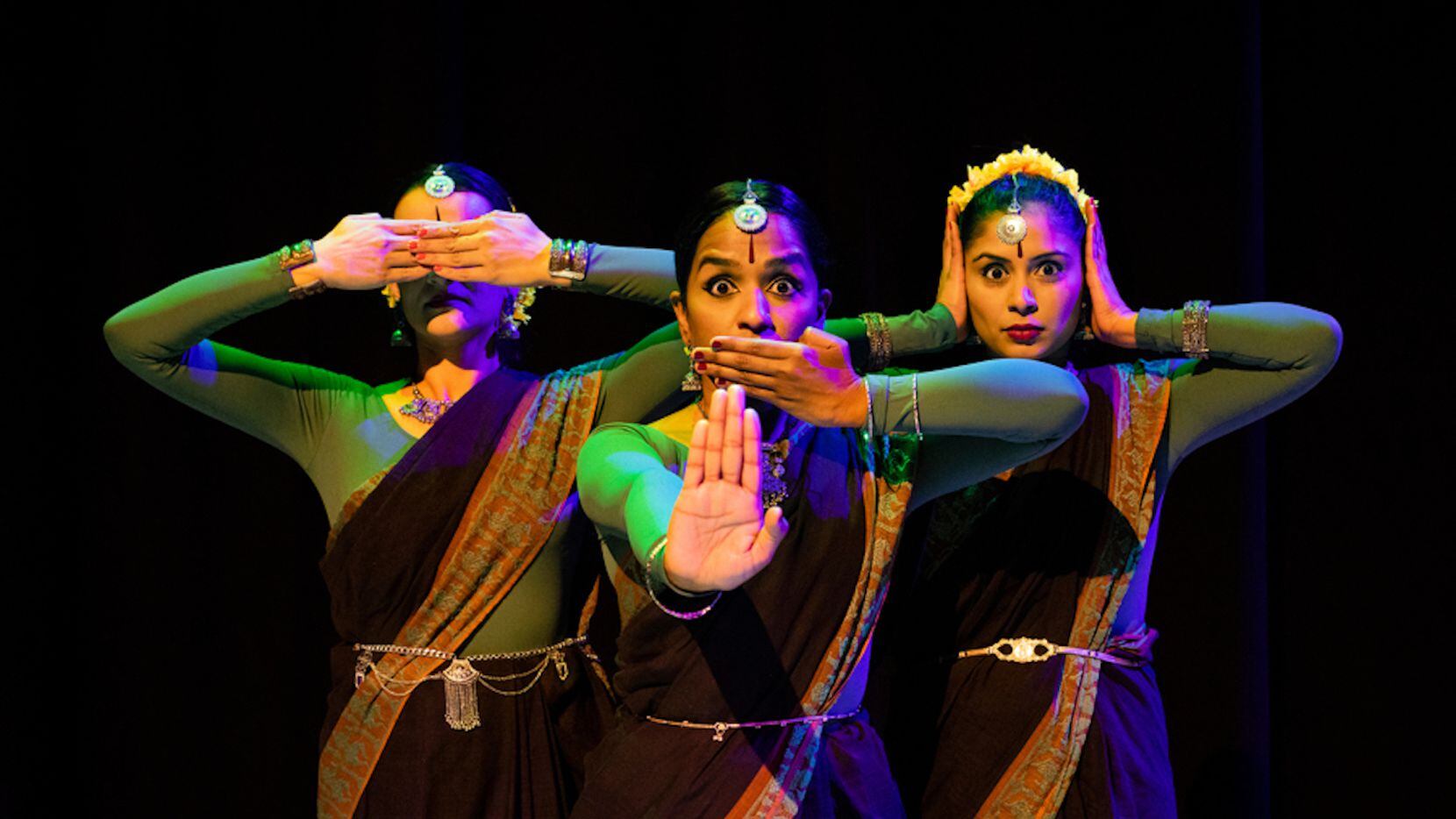 Ahila Gulasekaram, Amulya Tatachar and Shilpi S. Mehta appear in Indique Dance Company's...