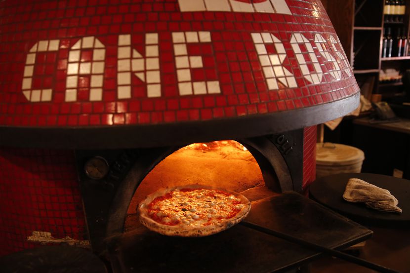Food Network celebrity Guy Fieri visited Cane Rosso in Deep Ellum in a 'Diners, Drive-Ins &...