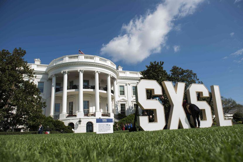 That's no mistake. The South by Southwest brand got the presidential treatment on Monday at...