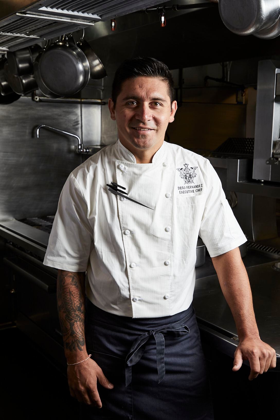 Diego Fernandez has been named executive chef at the French Room in the Adolphus Hotel.