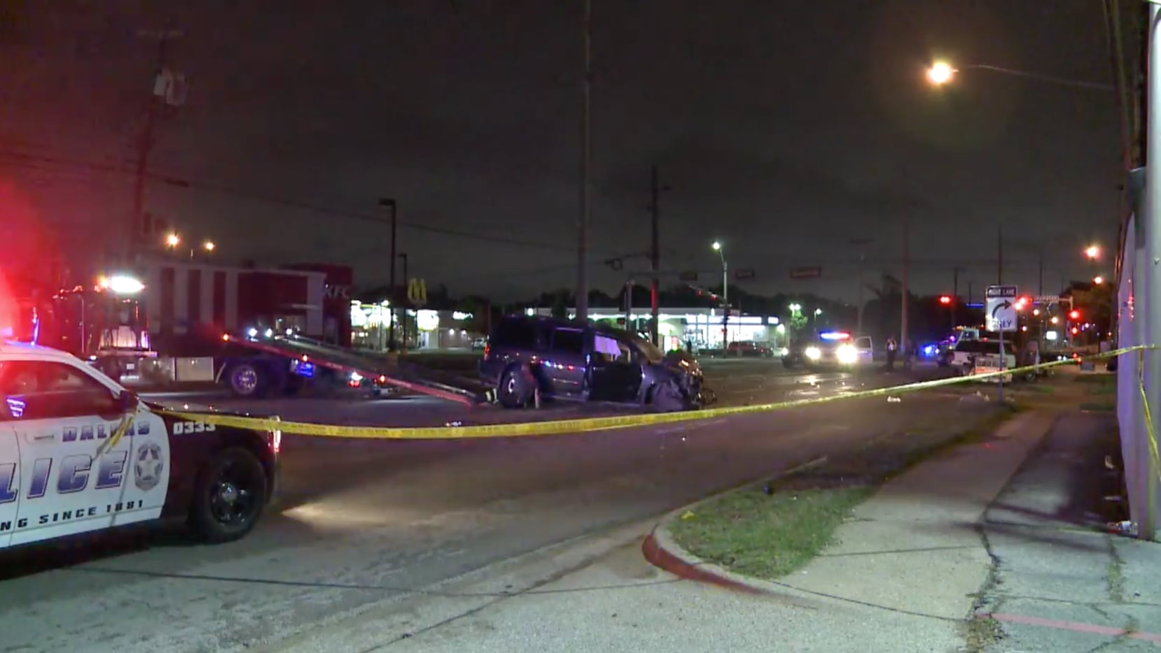 Three Killed In West Dallas Crash With Driver Suspected Of Driving