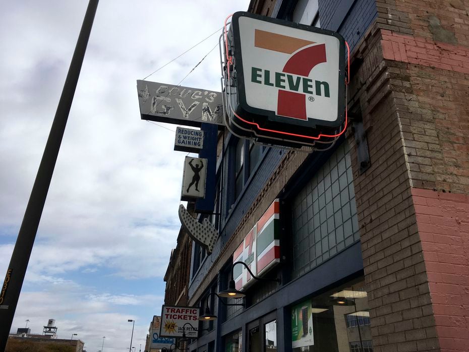 The 7-Eleven was open at the time of the robbery and remained open Wednesday.
