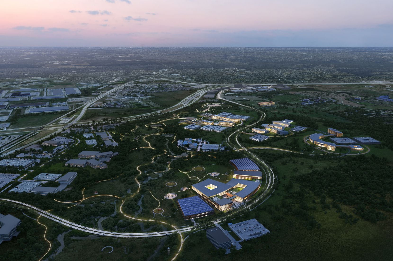 Developer Hillwood has a new plan for its Circle T Ranch northeast of Fort Worth that...