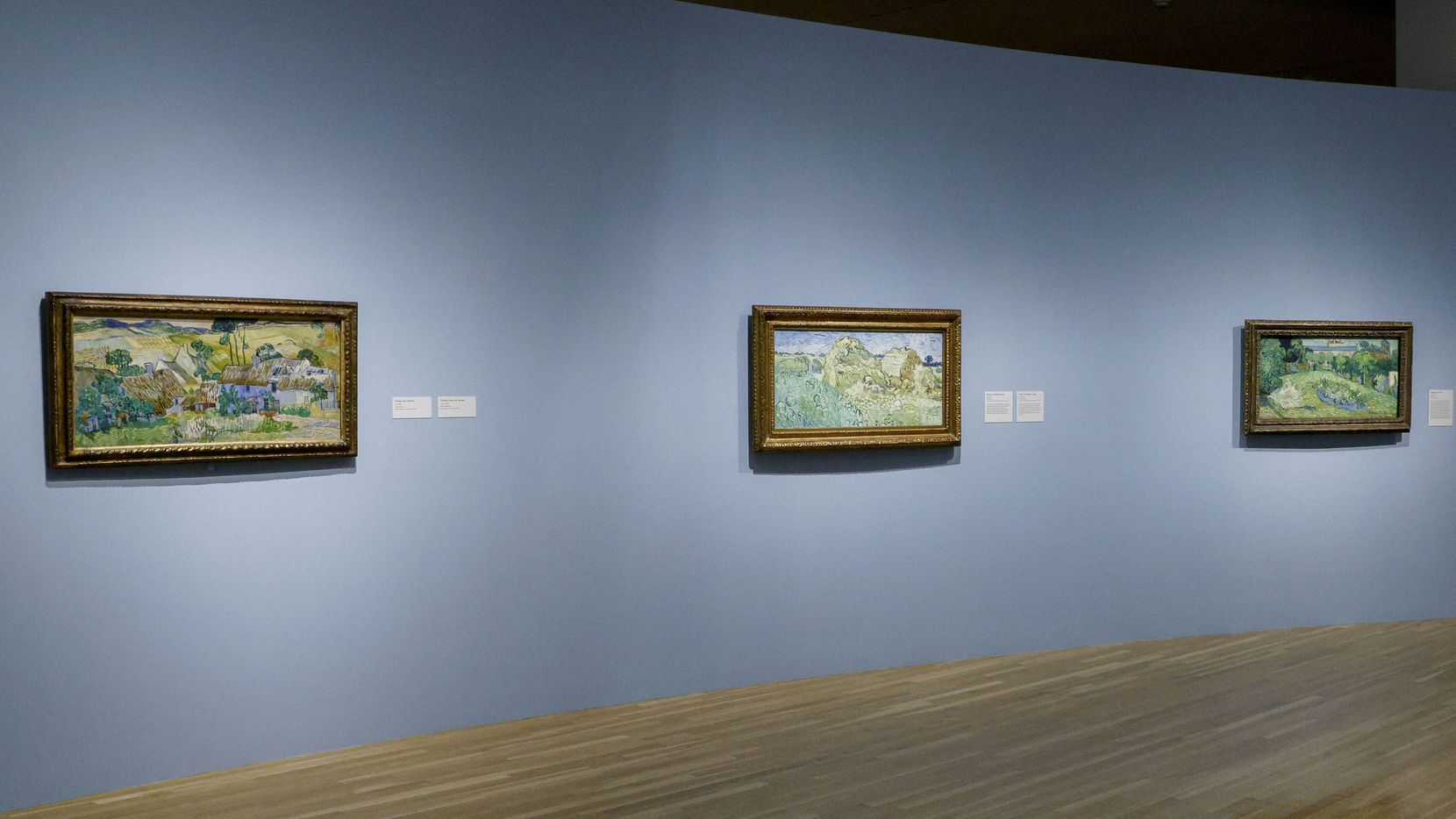 A selection of Vincent Van Gogh's works are also on display at the Dallas Museum of Art in...