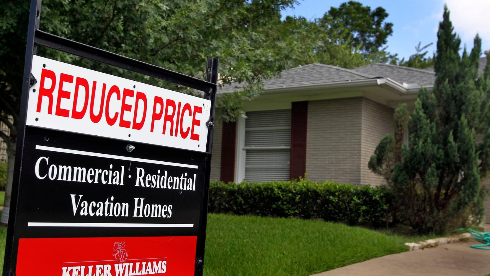 Median home prices in North Texas are down 3% from a year ago.