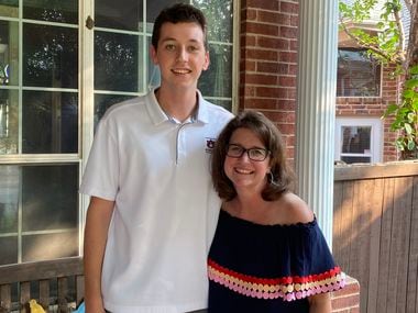 Tyra wore her off-the-shoulder top in a photo with son Cooper in August.