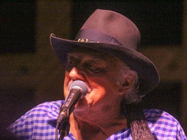 Jerry Jeff Walker performed at The Rustic in Uptown during Texas OU weekend on October 9, 2015.