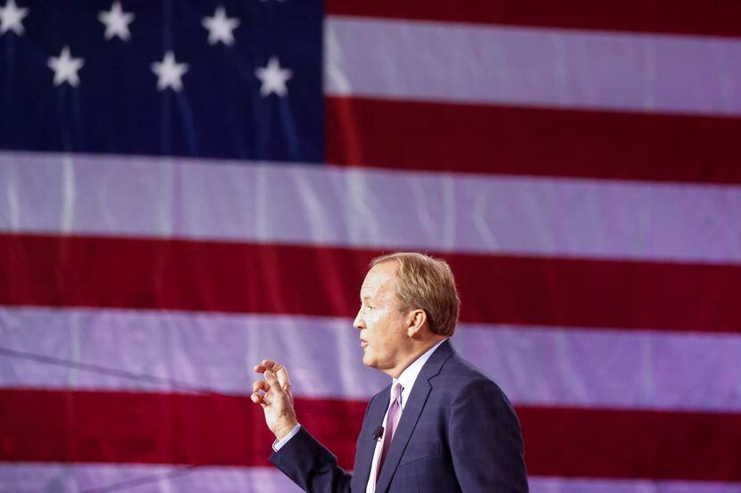 Texas Attorney General Ken Paxton wants the state supreme court to intervene and block a...