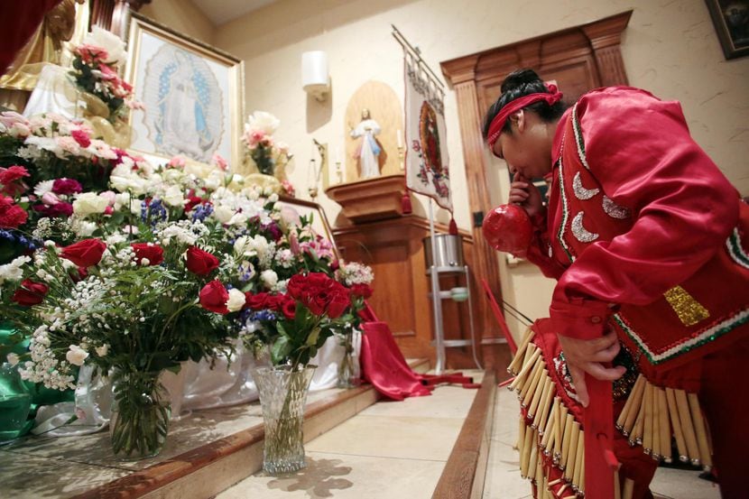Los matachines son parte de la tradición del Día de la Virgen de Guadalupe. El conjunto...