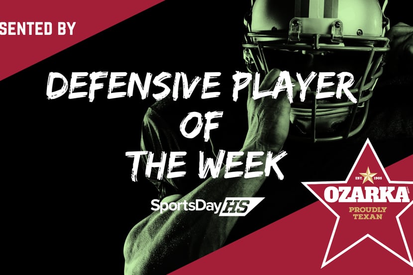 Week 9 Ozarka defensive player of the week: Lewisville DE Sean Oliver