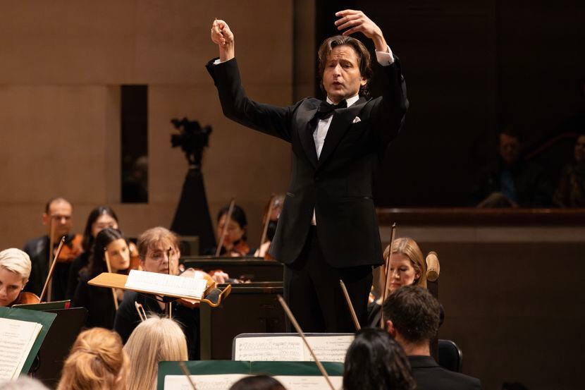 Spanish conductor Gustavo Gimeno led the Dallas Symphony Orchestra on Friday, Nov. 24, 2023.