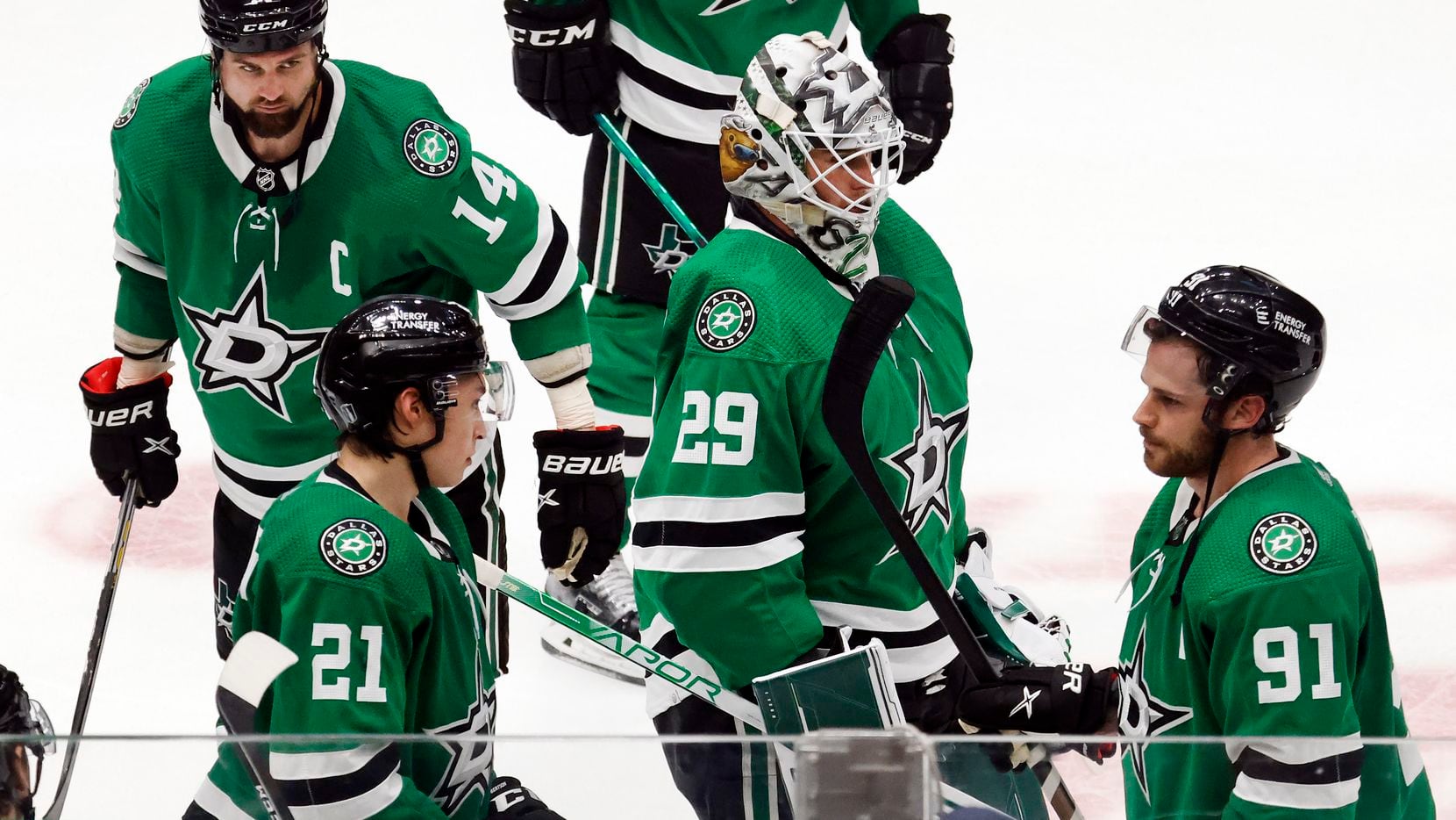 Dallas Stars didn't able to put out the Flames, lose Game 4th t AC
