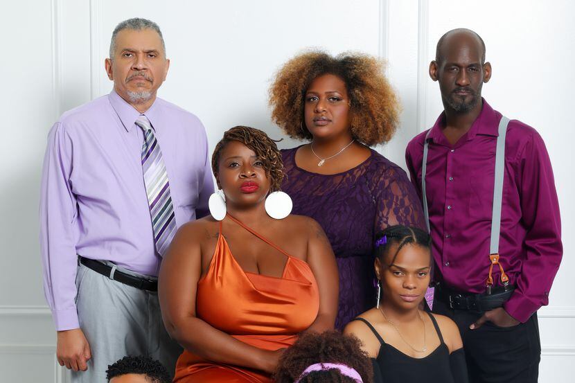 The cast of Jubilee Theatre's production of "The Color Purple," which runs through Aug. 20.
