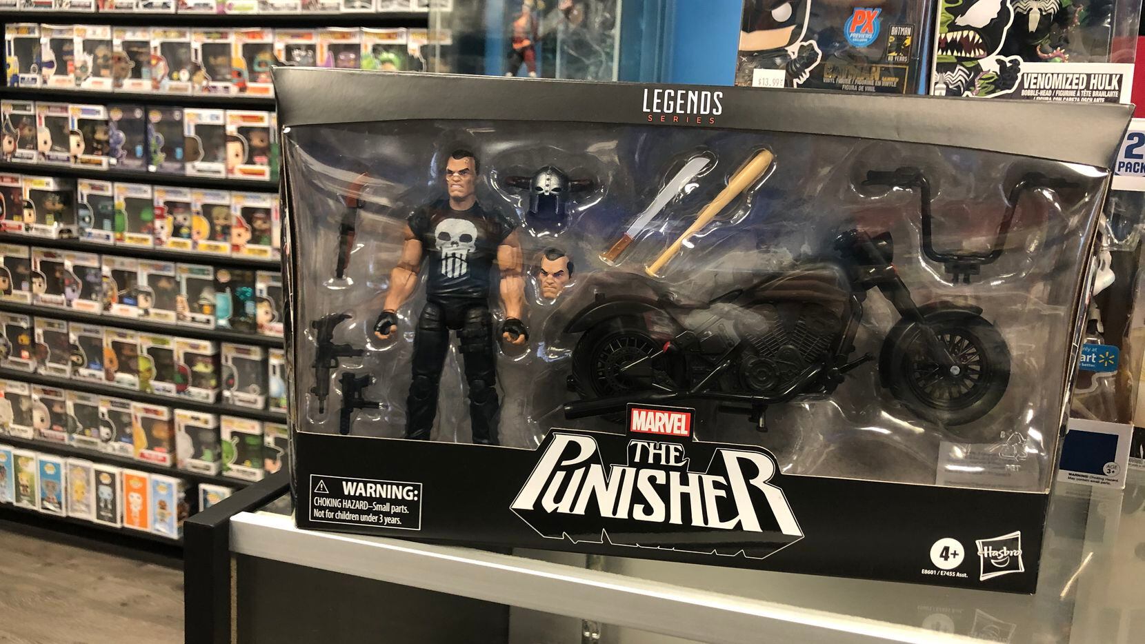 The logo for the Punisher, a Marvel Comics character, has been reclaimed by so-called...