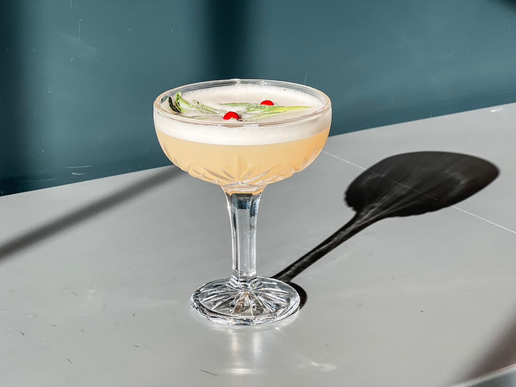 Bacchus Kitchen and Bar at Hotel Vin is serving holiday cocktails this year, including the Jack Frost.