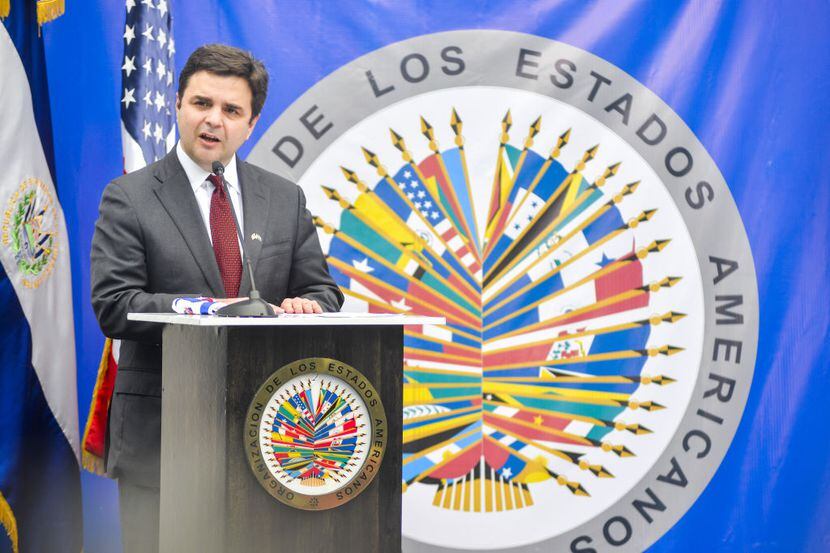 Ricardo Zuñiga, enviado especial de la Casa Blanca para los países del Triángulo Norte, El...
