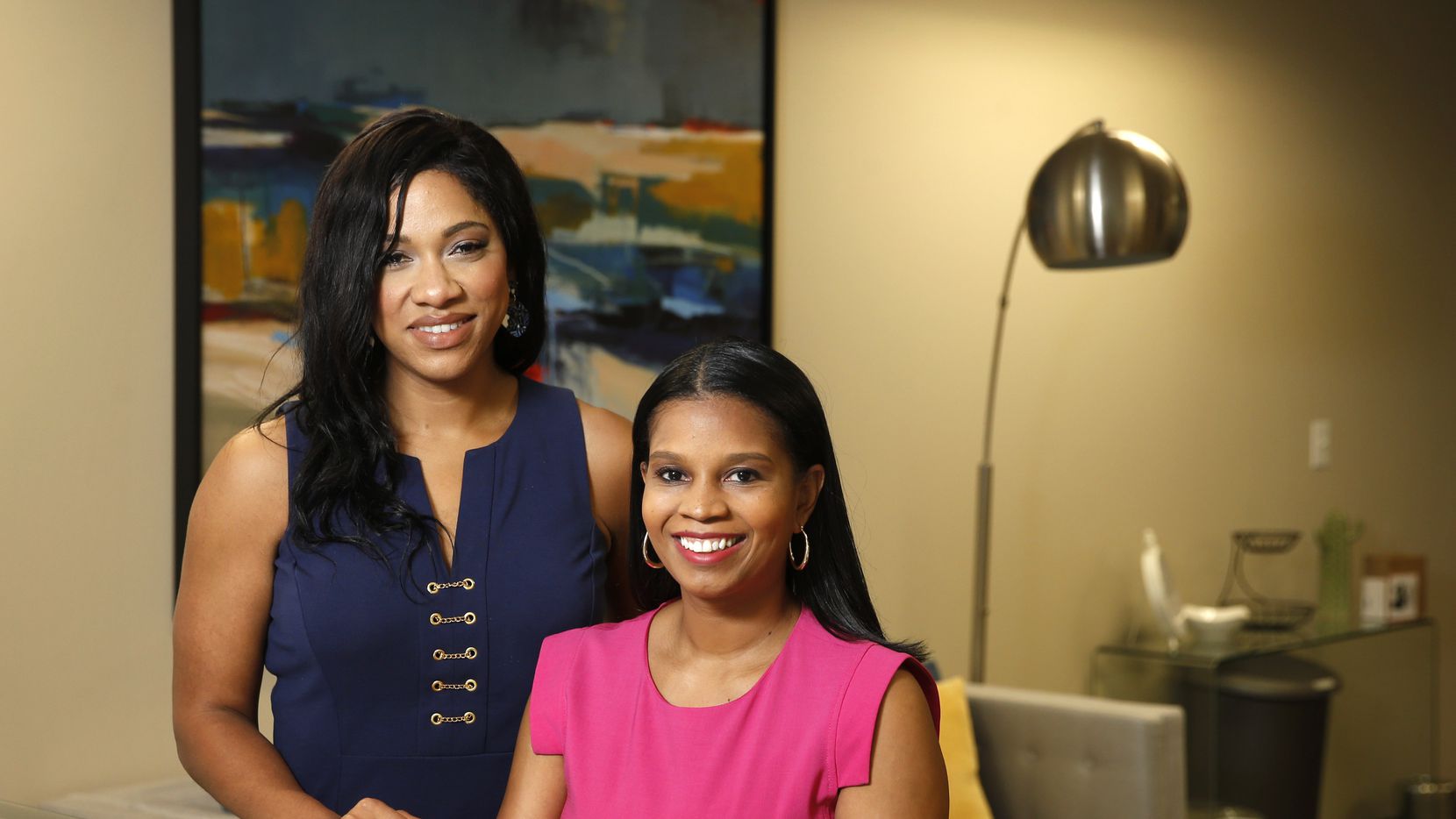 Star Carter (left) and Mandy Price abandoned legal careers to launch Kanarys, a Dallas-based...
