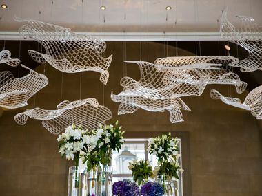 The lobby of Hotel Crescent Court in Dallas on Monday, June 18, 2018. The hotel was recently...