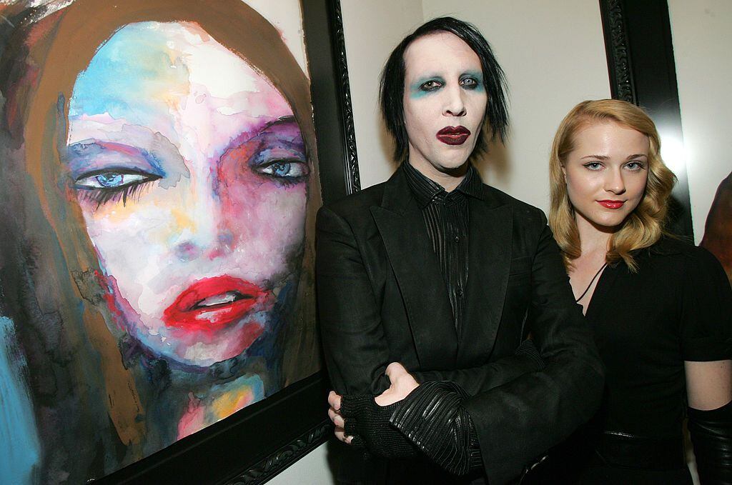 Marilyn Manson y Evan Rachel Wood fueron pareja durante tres años.