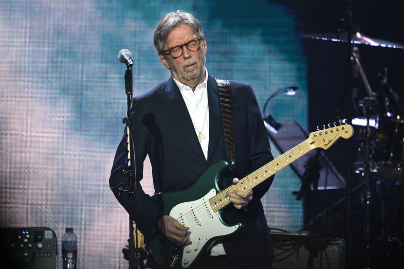 Eric Clapton --
LONDON, ENGLAND - MARCH 03: Eric Clapton performs on stage during Music For...