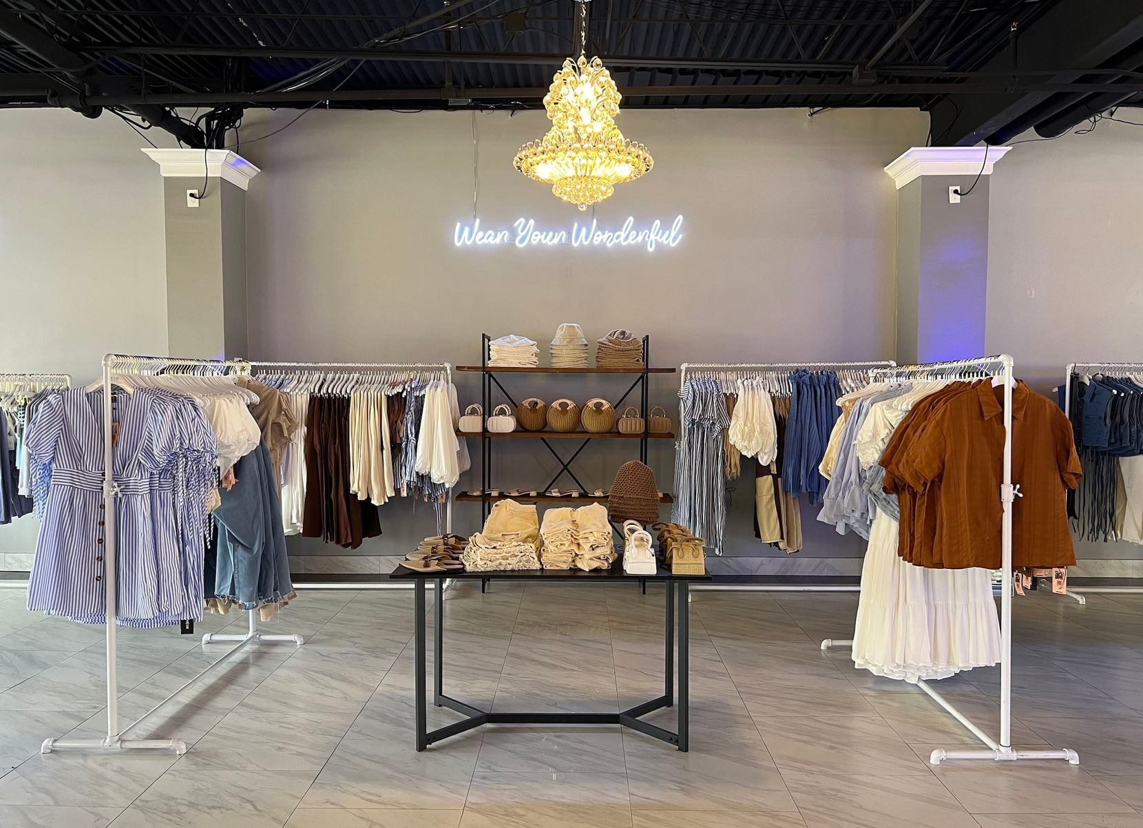 A Shein pop-up store was held this month in Houston.