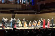 The Sphinx Virtuosi perform at the Meyerson Symphony Center on March 9, 2024.