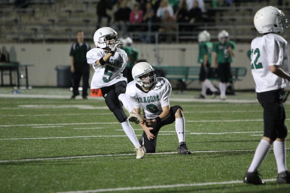 Reed Brown had to be a kicker part of one season in middle school after the team's kicker...