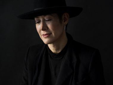 Michelle Shocked. Photographed at her home in New York. 