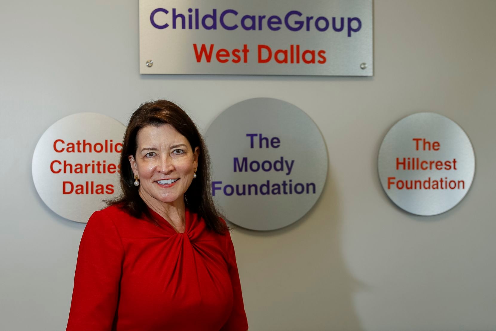 CEO and president Tori Mannes pictured at ChildCareGroup West Dallas on Monday, Sept. 13, 2021, in Dallas. 