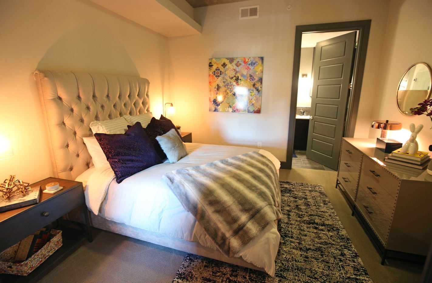 A look at a two-bedroom unit at the Case Building at  3131 Main St. in Deep Ellum in Dallas.
