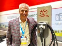 Toyota sales chief Jack Hollis at the 2022 National Automobile Dealers Association...