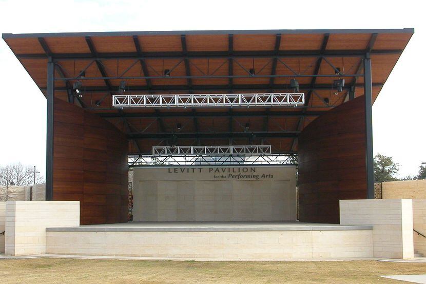 You can bring chairs and pooches to Levitt Pavilion’s outdoor concert series.
