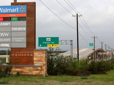 The first phase of the Gates of Prosper shopping center was built at the northeast corner of ...