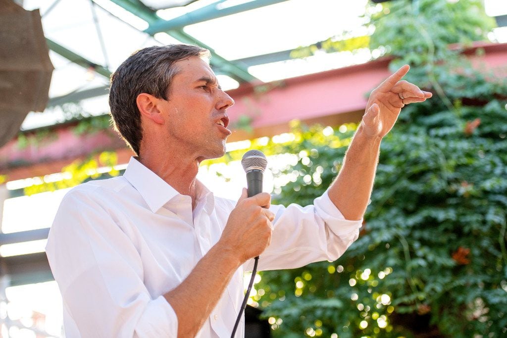 Rep. Beto O'Rourke, D-El Paso, says the online sales tax should be expanded to "level the...