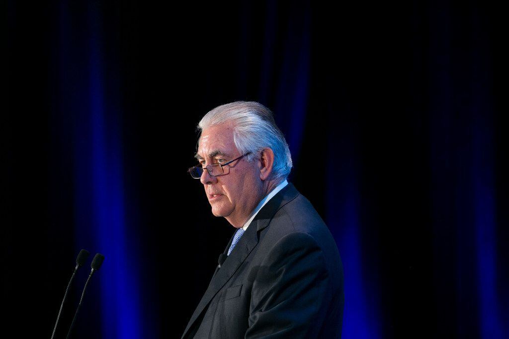 Rex Tillerson, shown at a 2015 event in Washington, has been nominated for secretary of...