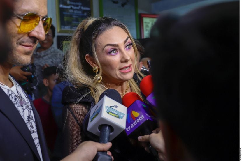 Aracely Arámbula (foto) desconoce si el padre de sus hijos, Luis Miguel, asistirá a la fiesta.