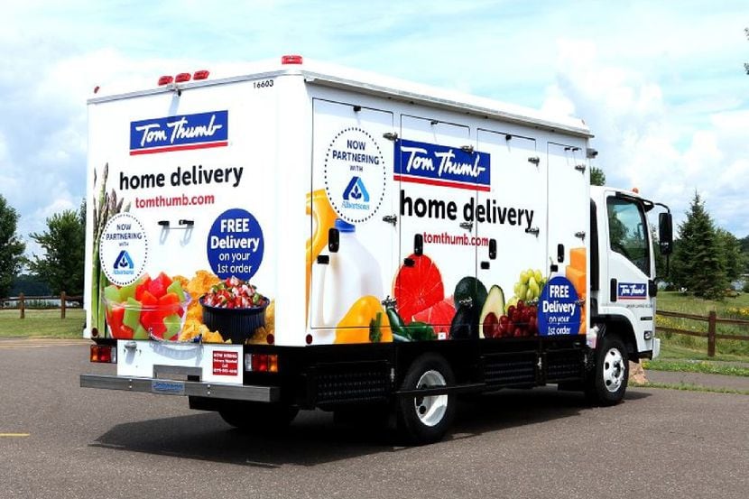 Texas food stamp recipients will be able to order online grocery delivery service, officials...