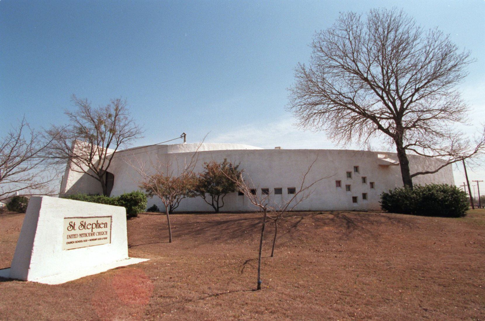 St. Stephen United Methodist Church in Mesquite was completed in 1960, five years after Le...